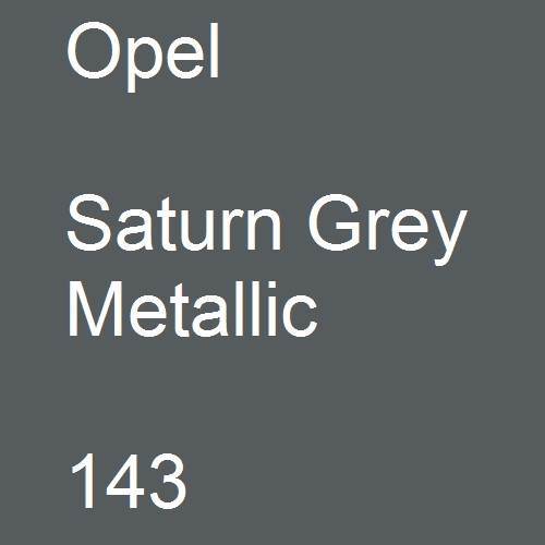 Opel, Saturn Grey Metallic, 143.